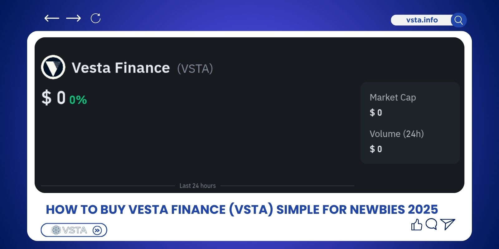 How to buy Vesta Finance